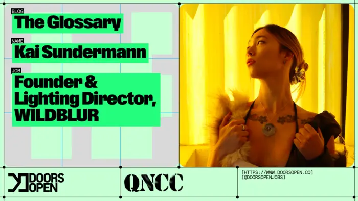 The Glossary: Kai Sundermann | Founder & Lighting Director, WILDBLUR